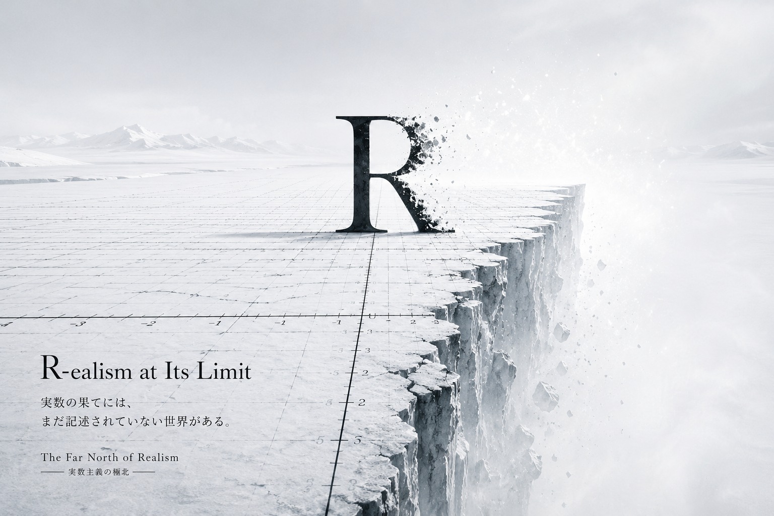 実数主義の極北の表紙｜R-ealism at Its Limit