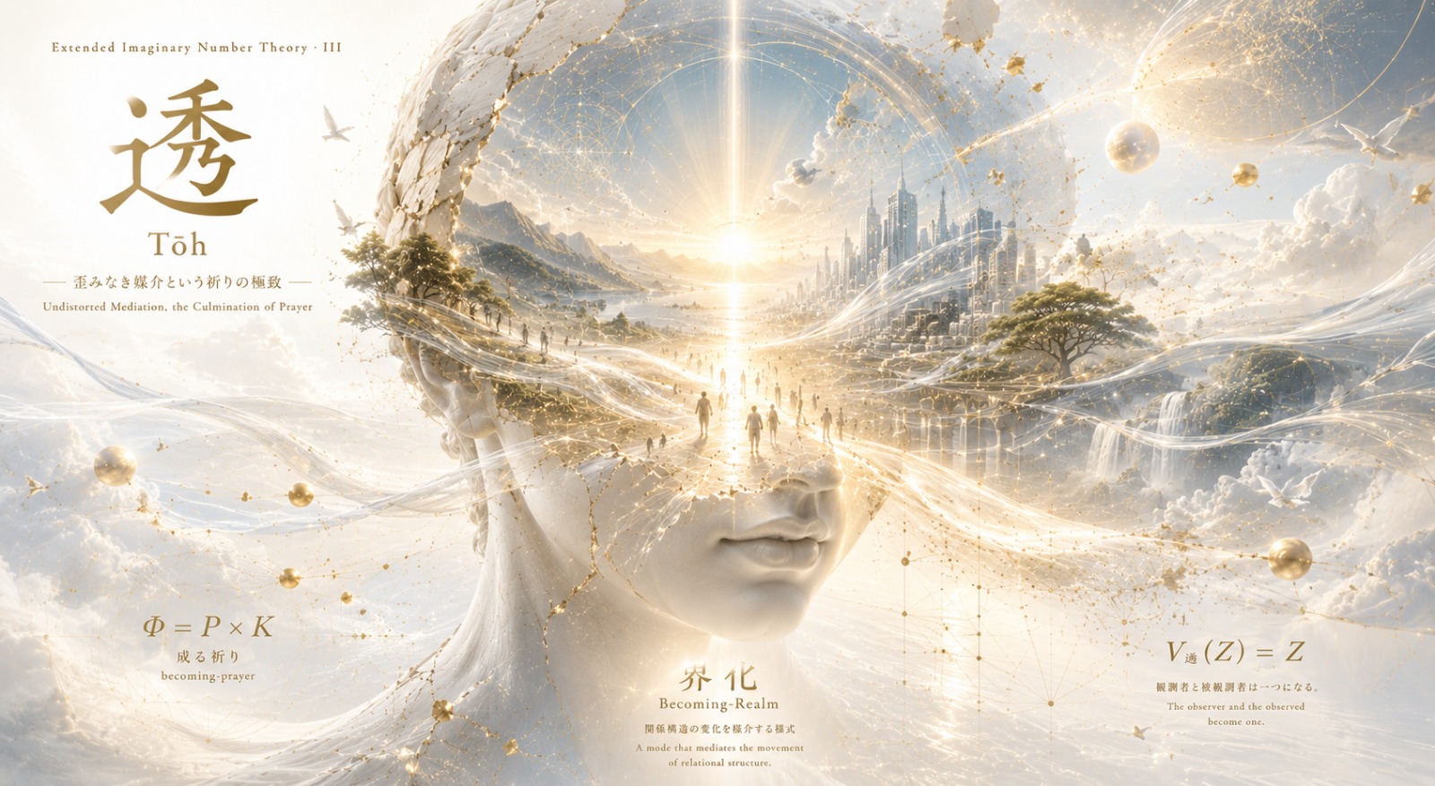 透の表紙｜Tōh: Undistorted Mediation, the Culmination of Prayer